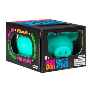 NeeDoh Dig It Pig Anti Stress Fidget Sensory Toy