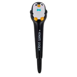 Legami Squishy Gel Pen With Blue Ink - Squeezies - Anti Stress Fidget Sensory - Kitty Cat Paw