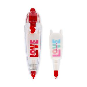 Legami Tape Pen for Decoration - 2 Designs - 8 metres Love Hearts Deco Tape