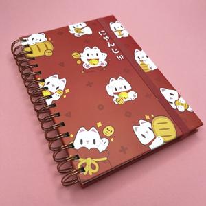 A5 Spiral Bound Kenji Ginza Notebook Kawaii