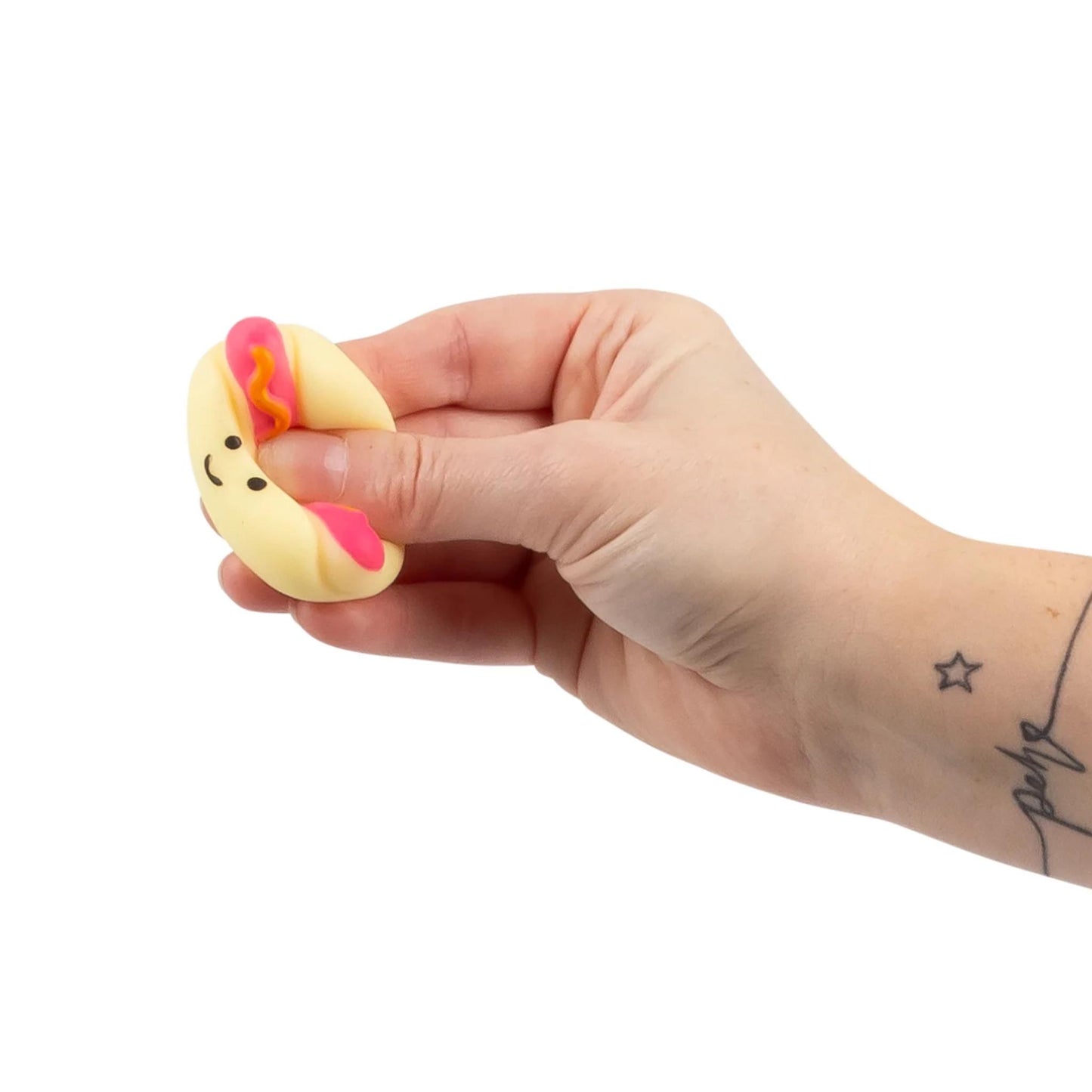 Scrunchems 3 x Fast Food Squishy Buddies Sensory Fidget Toy