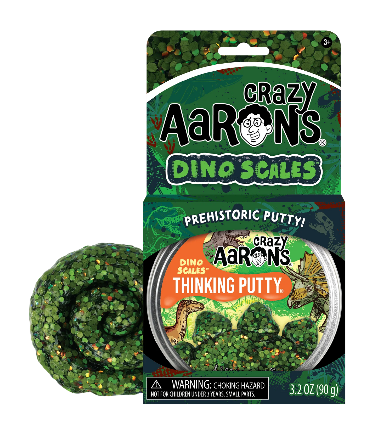 Crazy Aaron’s Thinking Putty 90g – Assorted Styles (Honey Hive, Kawaii Cute, Dino Scales & More)