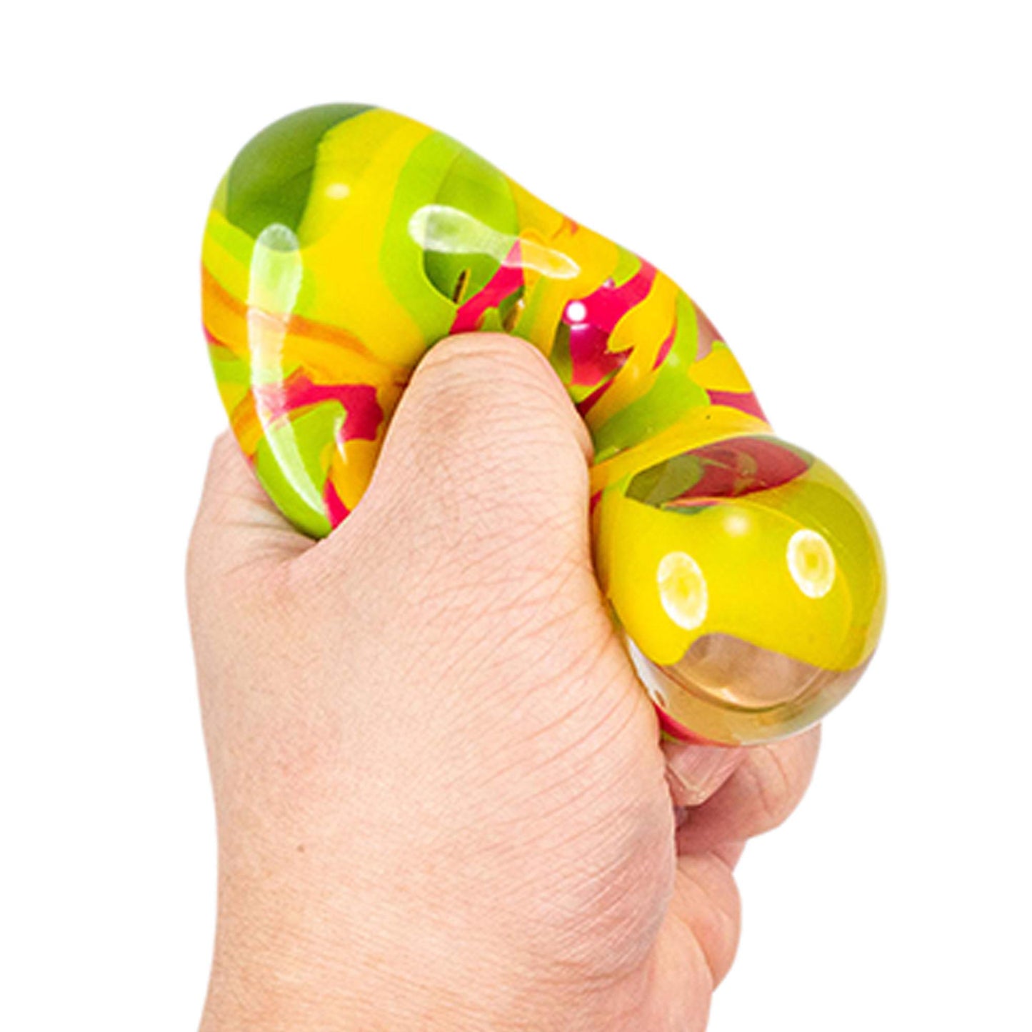 Inkerz Paint Sugar Ball Translucent Maltose Squishy Fidget Toy For Stress Relief, Anxiety, ADHD & Autism Stimming