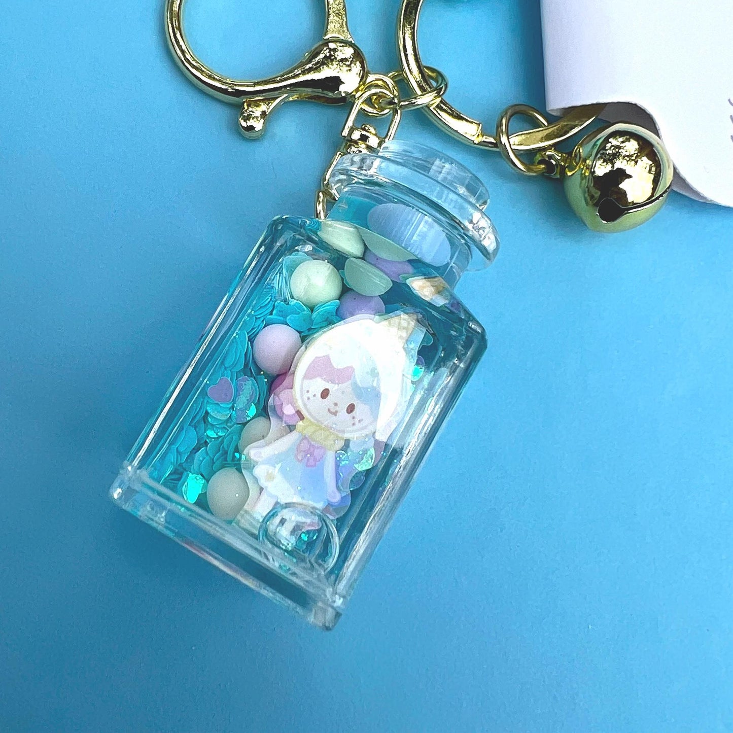 Kenji Bubble Tea Character Sensory Kawaii Keyring