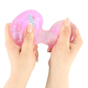 Keycraft Axolotl Sensory Fidget Toy - Glitter Squeeze Pops