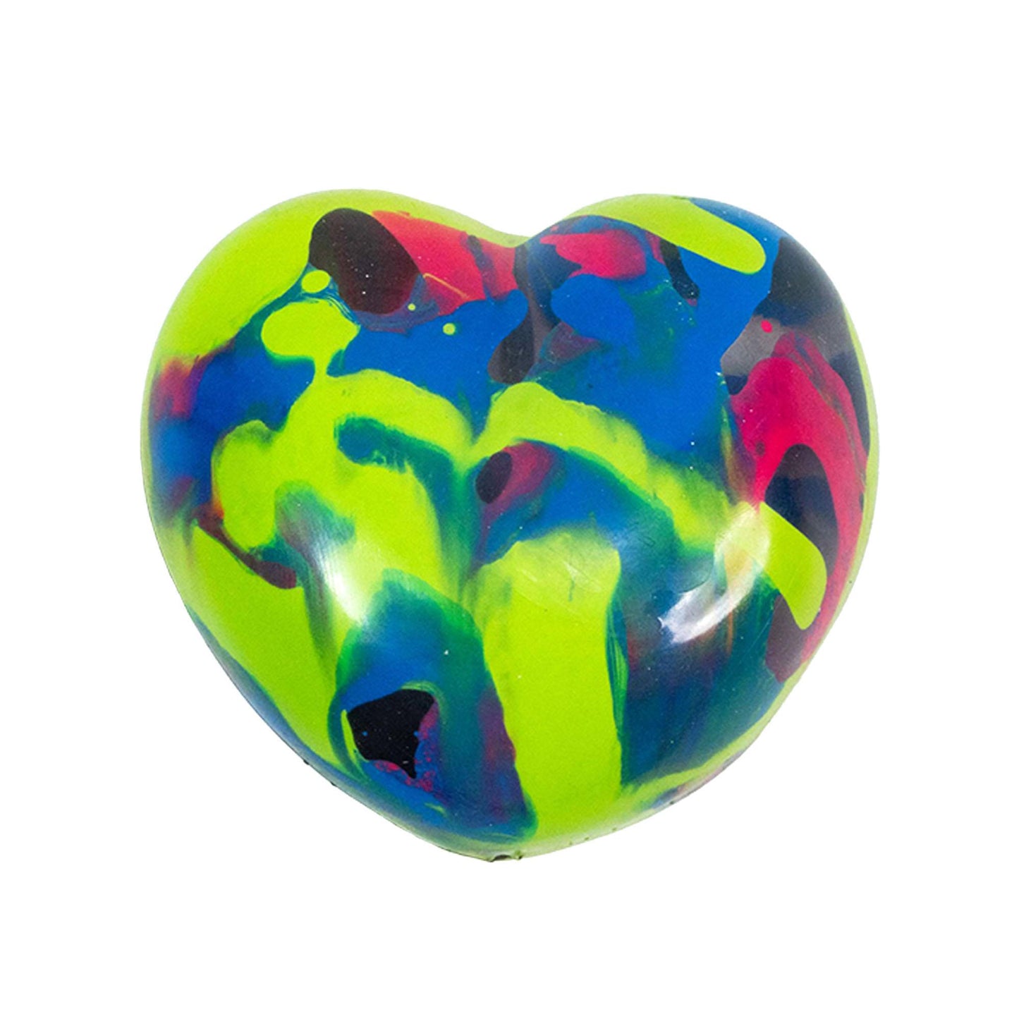Heart Sugar Ball Translucent Maltose Squishy Fidget Toy For Stress Relief, Anxiety, ADHD & Autism Stimming - Inkerz Paint