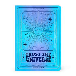 Legami A5 Plain Notebook - Ideal for Note-Taking - Tarot "Trust the Universe" Celestial