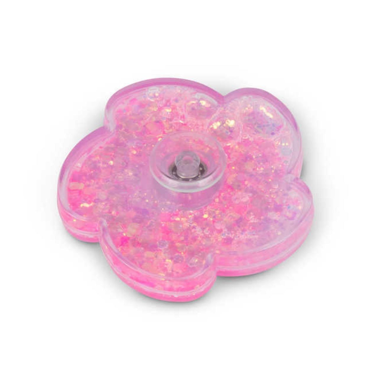 Liquid Glitter Fidget Spinner Toy - Stress Relief Toy for Kids and Adults - Helps with Anxiety, ADHD & Autism
