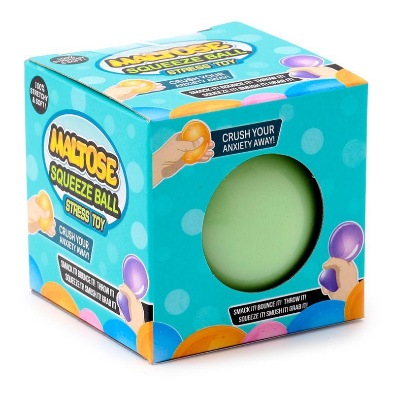 Maltose Sugar Ball Squeezy Glow in the Dark Stress Relief Fidget Toy