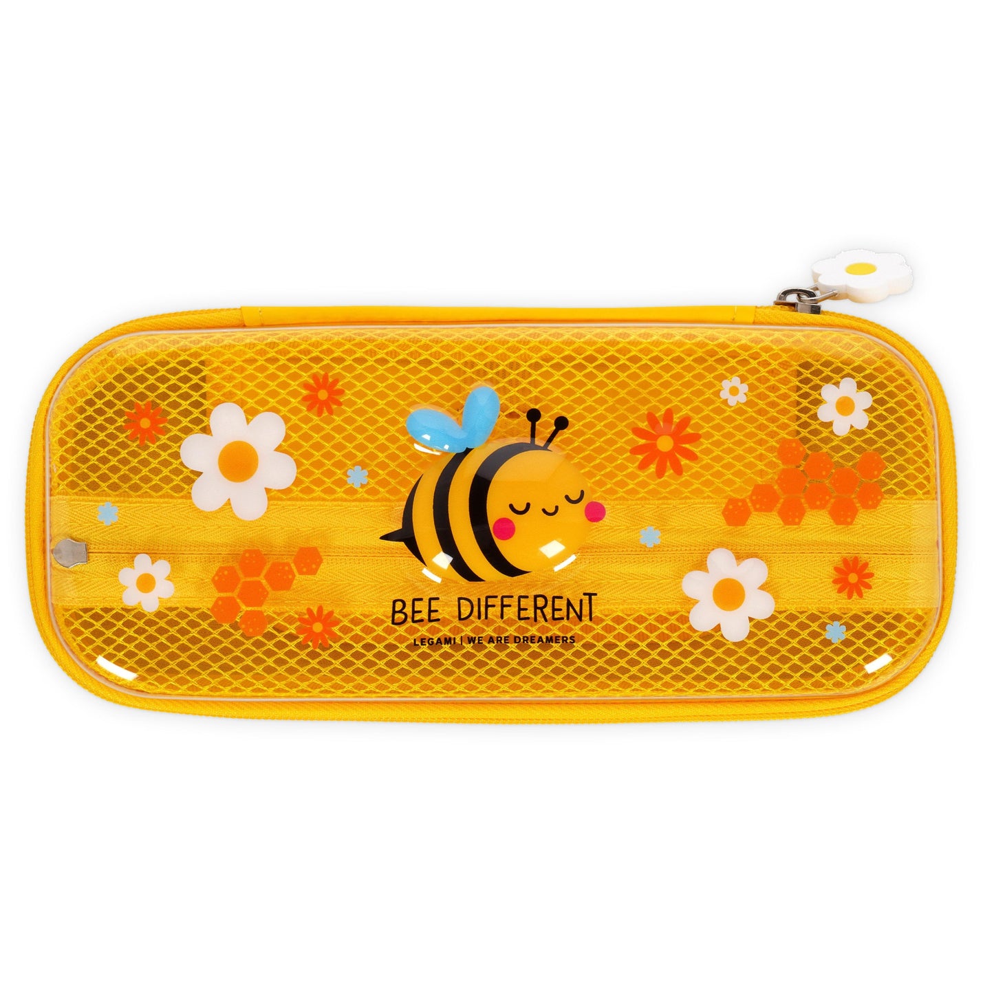 Legami Pencil Case Wonder Wow - Bee, Butterfly, Tiger, Monster, Unicorn, Kitty Cat, Panda