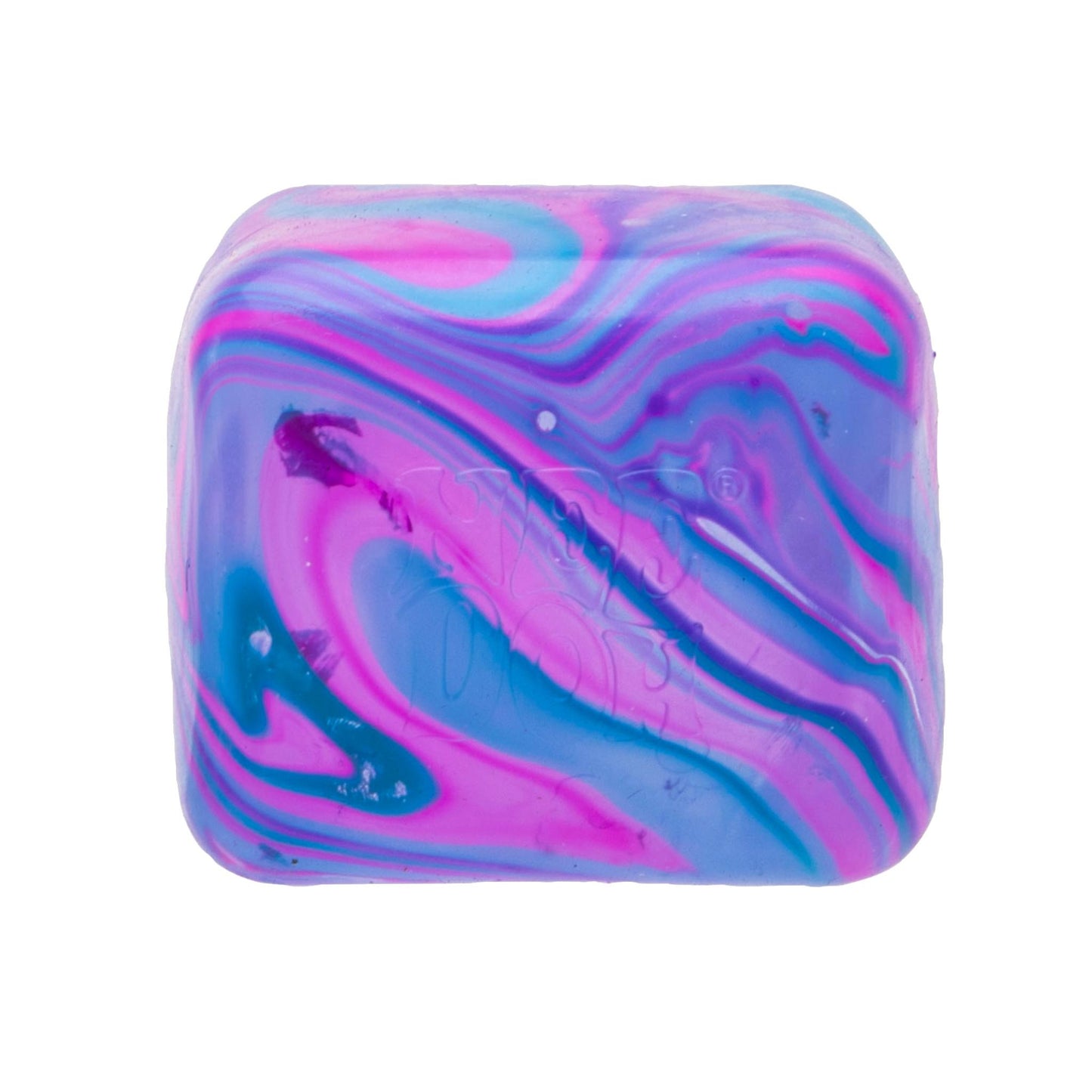 Needoh Nice Cube Swirl Squishy Fidget Toy for Stress, Anxiety, ADHD & Autism
