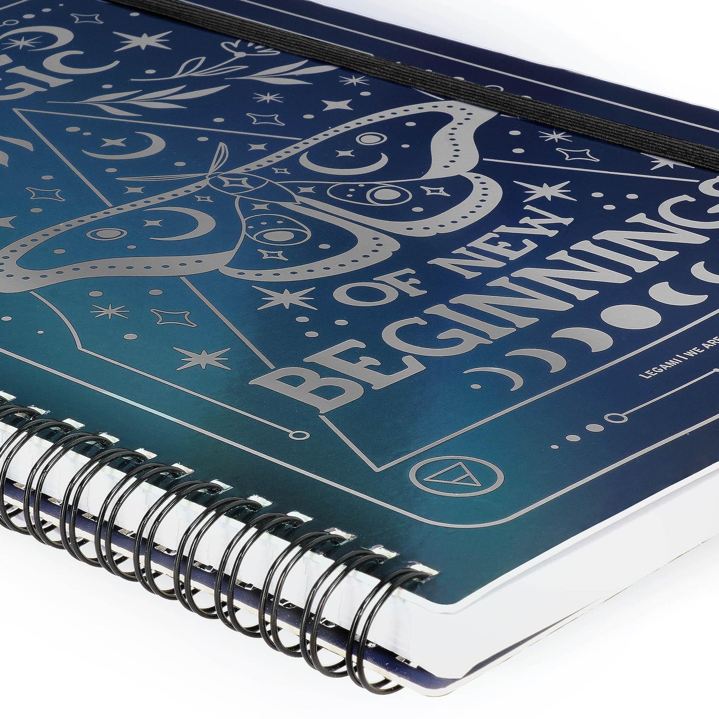 Legami A4 Lined Notebooks with STICKERS - Moth, Tarot, Red Panda or Unicorn Theme