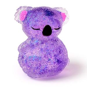 Maltose Sugar Glitter Squeezy Animal Anti Stress Sensory Fidget Toy - Cat or Koala