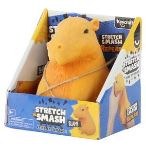 Stretch 'N Smash Capybara Sensory Large Fidget Toy - Stress Relief Toy for Kids
