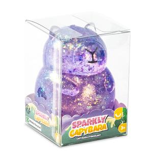 Sugar Filled Glitter Capybara Squishy Sensory Fidget Toy For Stress Relief & Focus