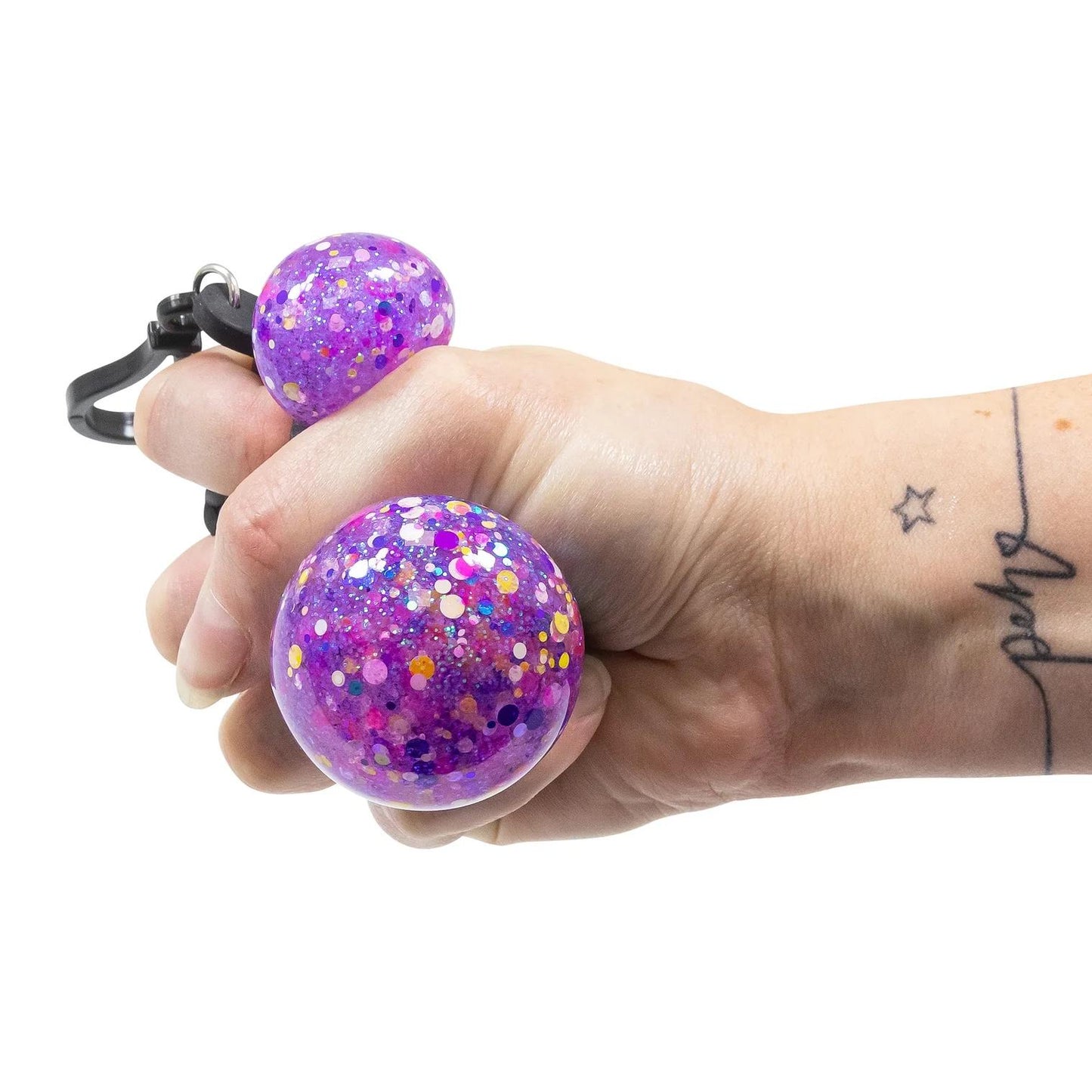 Scrunchems Fusion Squishball Keychain Sensory Fidget Toy