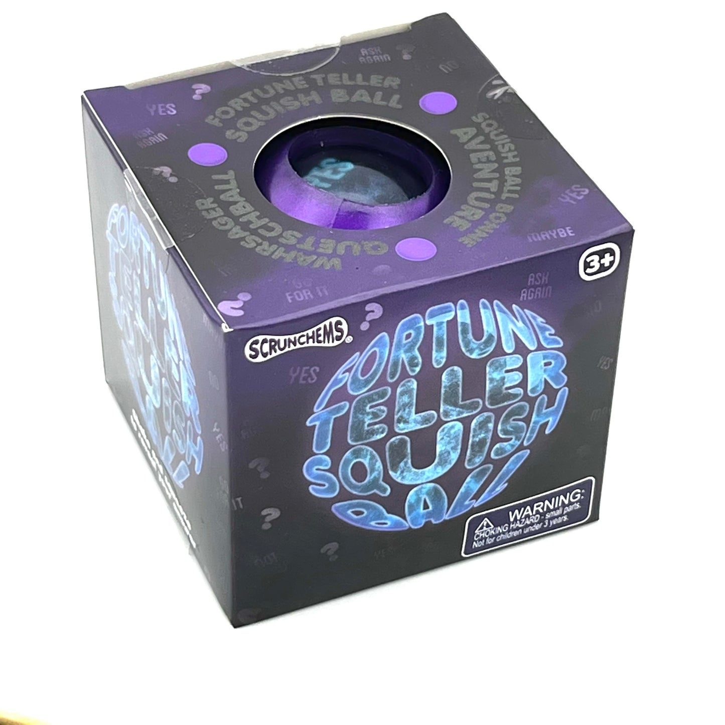 Scrunchems Fortune Teller Sensory Squish Ball Fidget Toy for Stress Relief
