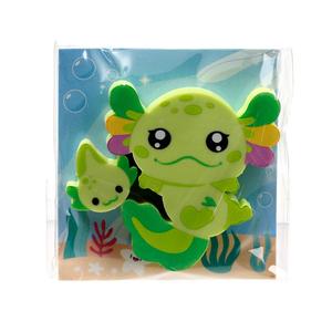 Axolotl Stationery Set - 2 Piece Eraser Set
