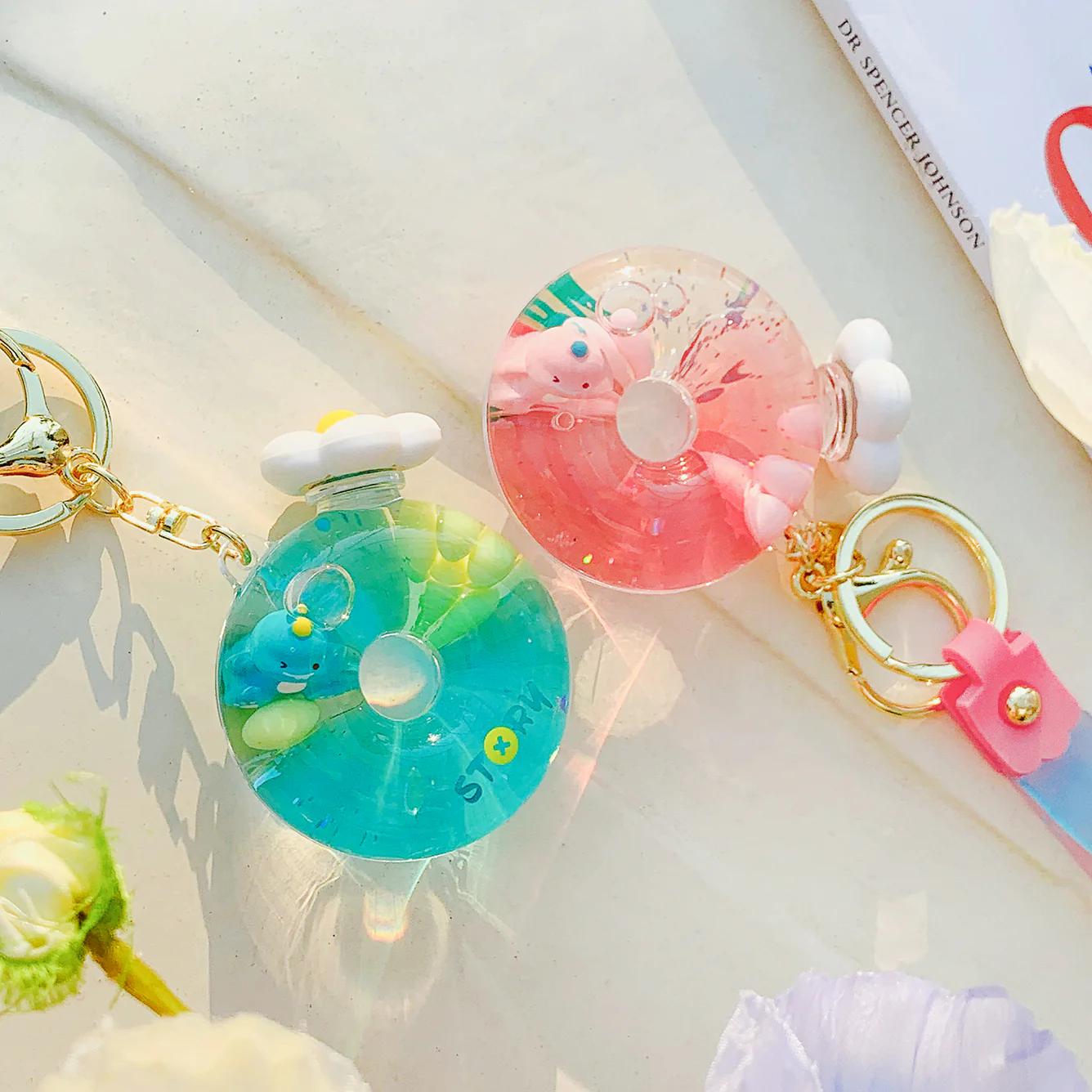Kenji Mima Dino Float Sensory Kawaii Keyring Keychain