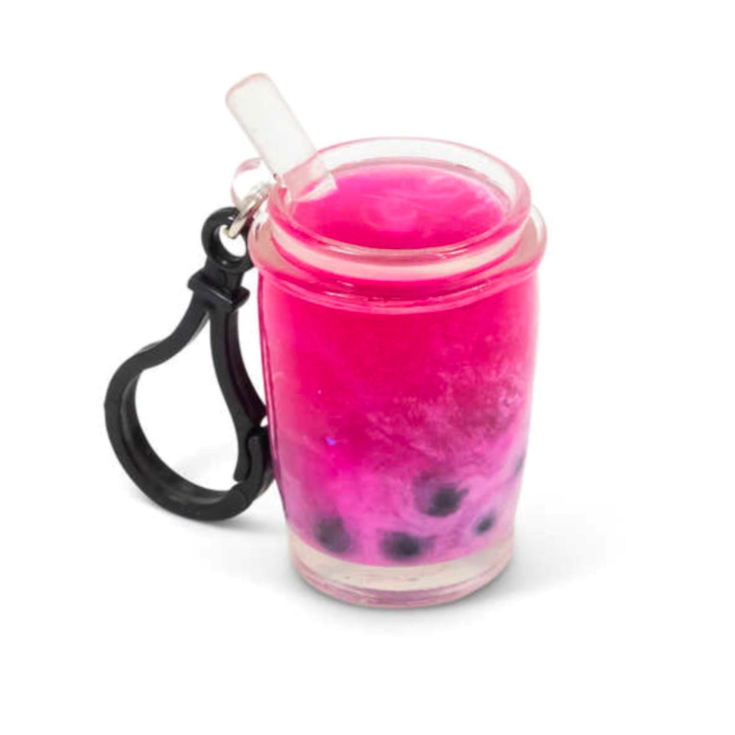 Scrunchems Bubble Tea Squishy Keychain Sensory Fidget Toy ADHD