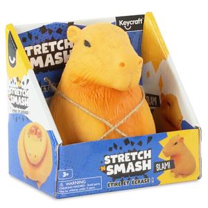 Stretch 'N Smash Capybara Sensory Large Fidget Toy - Stress Relief Toy for Kids