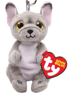 TY Keyring Plush Key Clips - Key Ring - Beanie Bellies Stuffed Animals - Cat, Dog, Otter, Unicorn