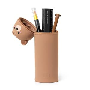 Legami Kawaii 2-in-1 Soft Silicone Pencil Case