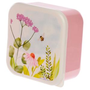 Set of 3 Lunch Box M/L/XL Botanical Gardens - BPA Free