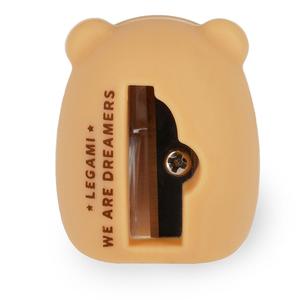 Legami Cute Pencil Sharpener - Mini Friends, Non-Slip Material, 2 Cute Designs