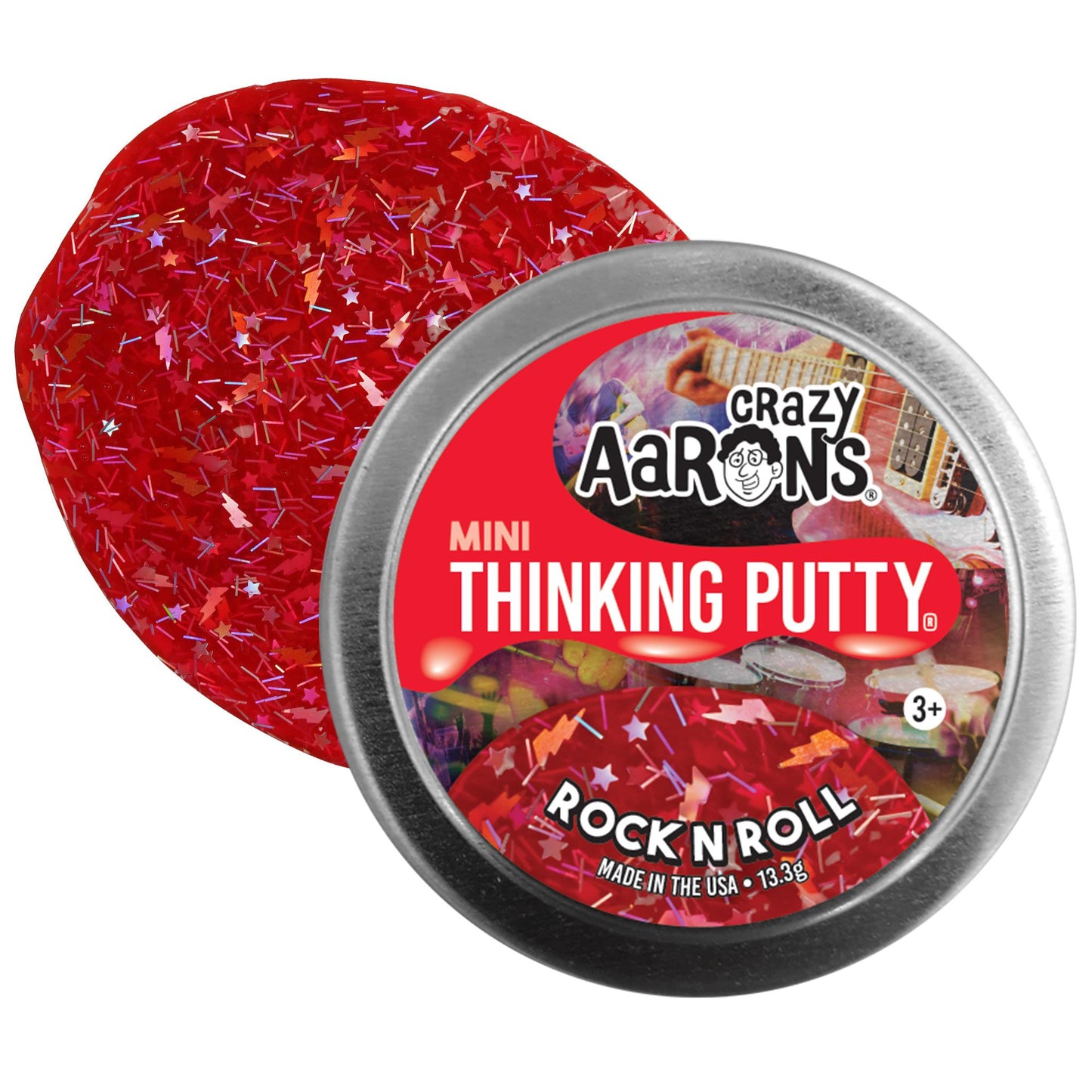 Crazy Aaron’s Thinking Putty Mini Tins 13.3g - Sensory Fidget Toy For Stress, Anxiety, Autism, ADHD