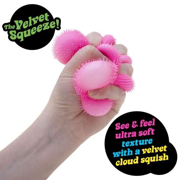 NeeDoh Fuzz Ball Flower Power Slow Rise Sensory Fidget Toy