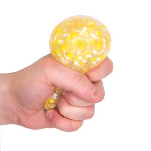 Scrunchems Glow In The Dark Moon & Stars Squishy Sensory Fidget Ball