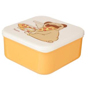 Set of 3 Stacking Lunch Boxes S/M/L - Choose from Pug Dog or Unicorn