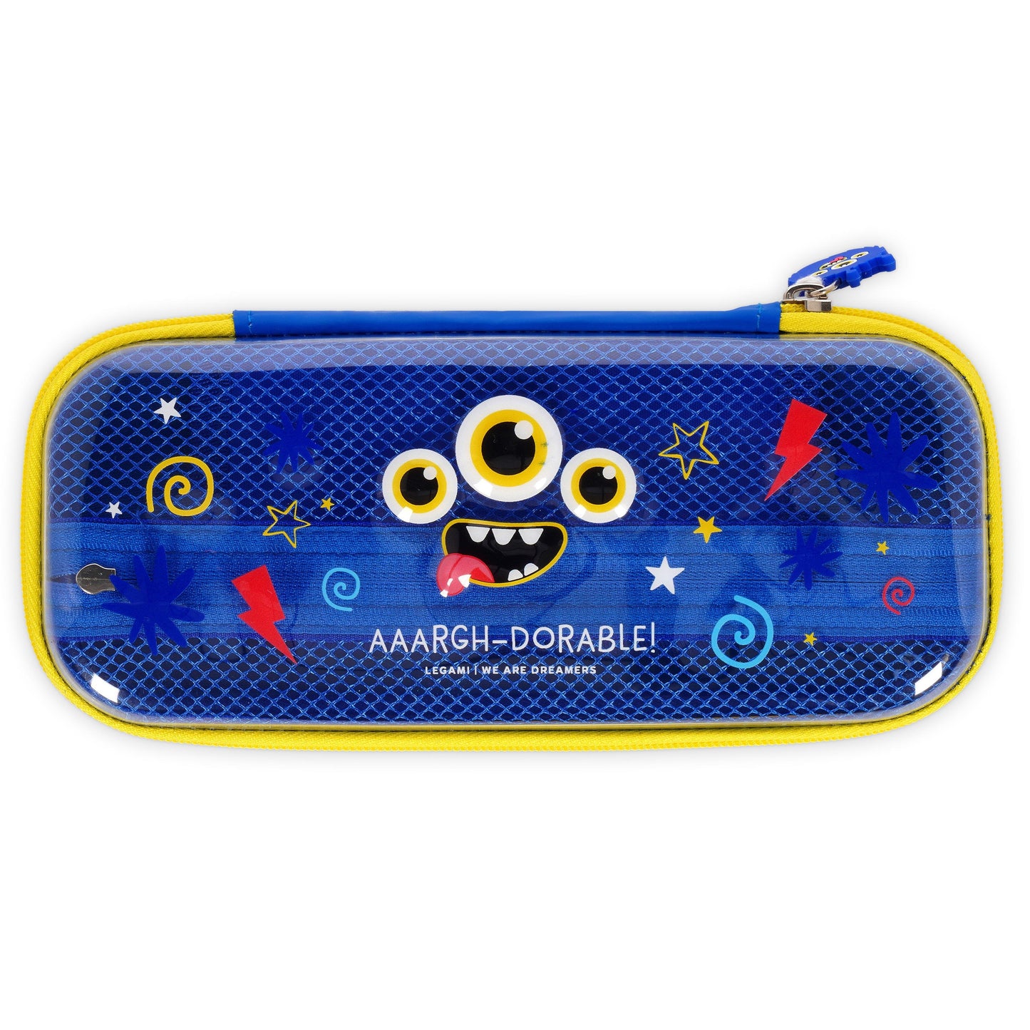 Legami Pencil Case Wonder Wow - Bee, Butterfly, Tiger, Monster, Unicorn, Kitty Cat, Panda