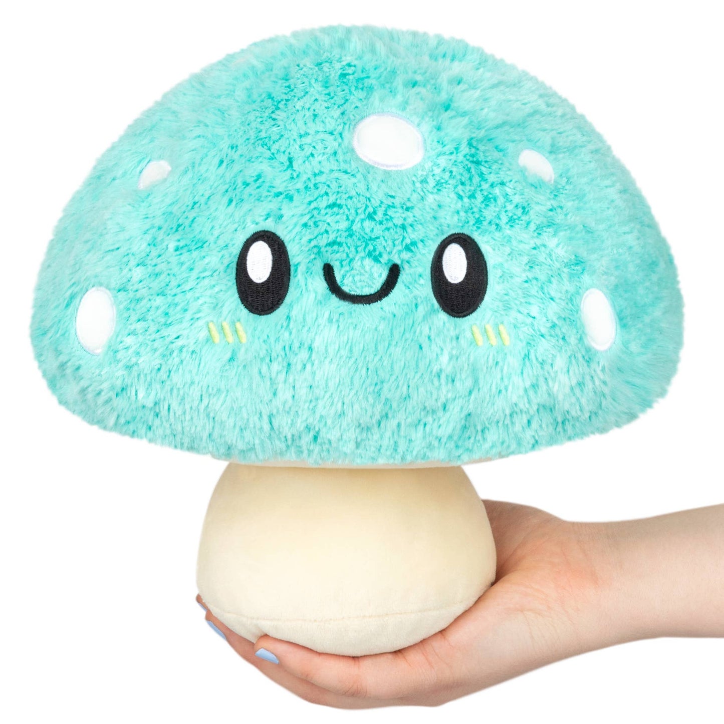 Squishable Turquoise Mushroom Plush Soft Toy Mini Size 23cm