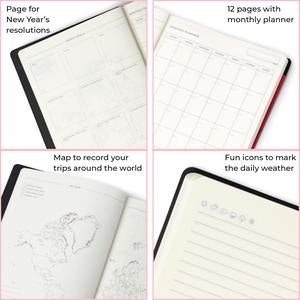 Legami My Notebook Planner - Golden Hour - Large - Plain Or Lined Paper