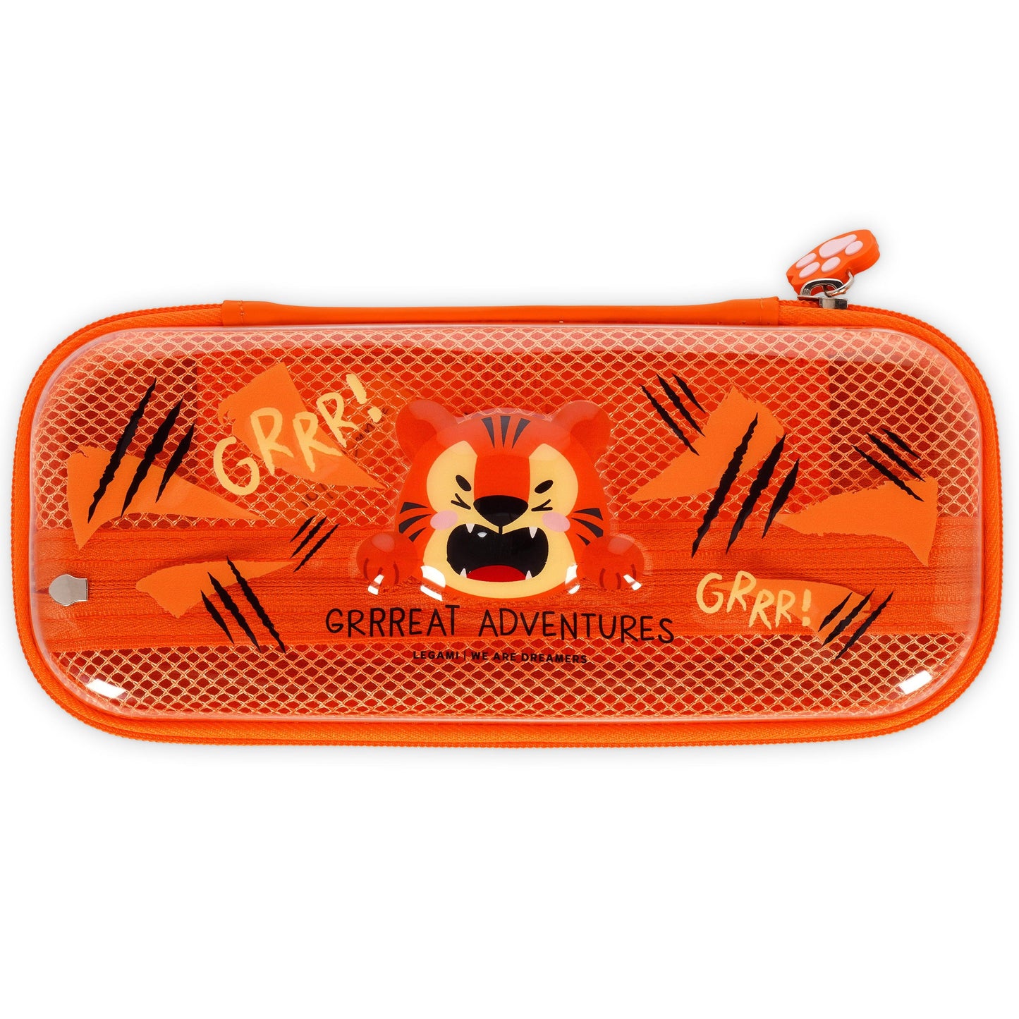 Legami Pencil Case Wonder Wow - Bee, Butterfly, Tiger, Monster, Unicorn, Kitty Cat, Panda