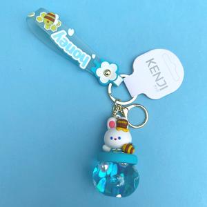 Kenji Mima Honey Bee Sensory Kawaii Keyring Keychain With Wristband - Collect Them All!