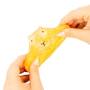 Sugar Filled Glitter Capybara Squishy Sensory Fidget Toy For Stress Relief & Focus