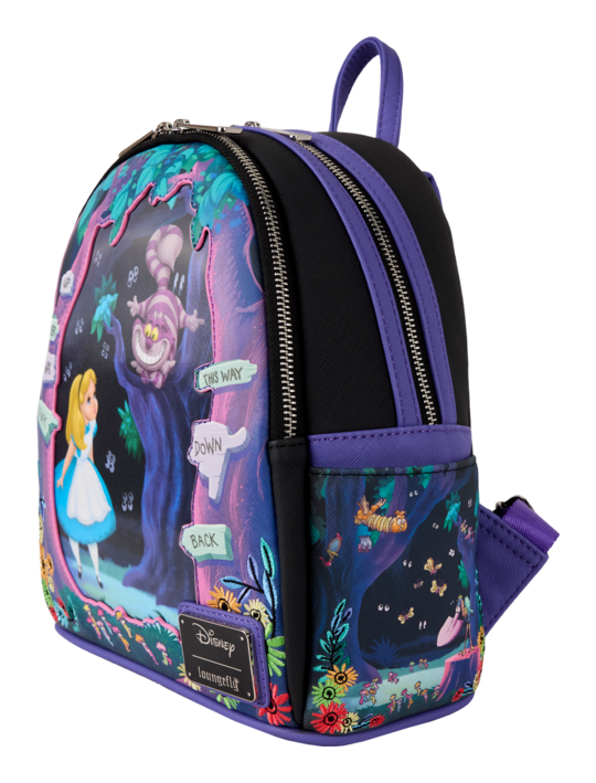 Loungefly Alice in Wonderland Lenticular Mini Backpack