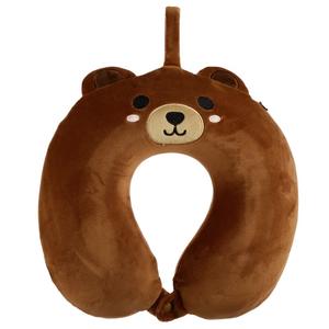 Relaxeazzz Animal Plush MEMORY FOAM NECK Travel Pillow