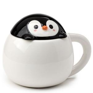 Adoramals Lid Ceramic Lidded Animal Mug Cute Cup