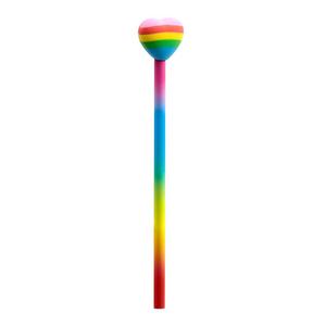 Rainbow Heart HB Pencil & Eraser Topper Set