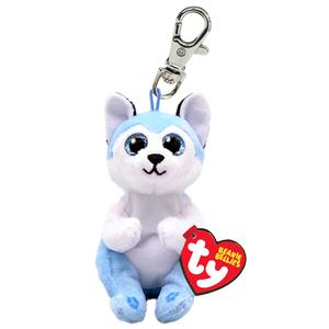 TY Keyring Plush Key Clips - Key Ring - Beanie Bellies Stuffed Animals - Cat, Dog, Otter, Unicorn