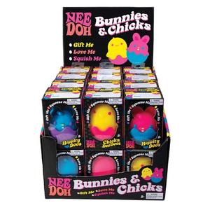 Needoh Bunnies And Chicks - Sensory Squishy Fidget Toy For Stress Relief