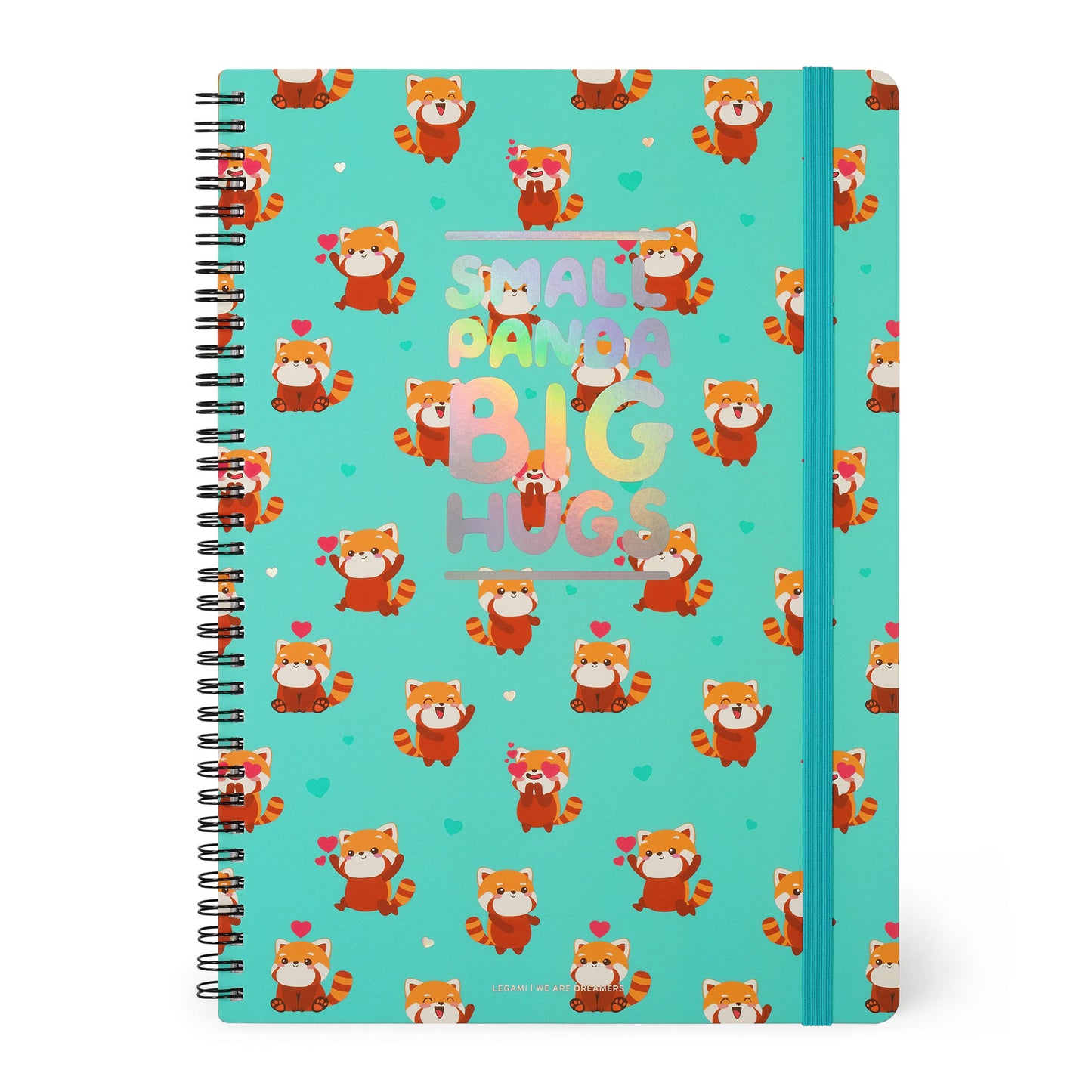 Legami A4 Lined Notebooks with STICKERS - Moth, Tarot, Red Panda or Unicorn Theme