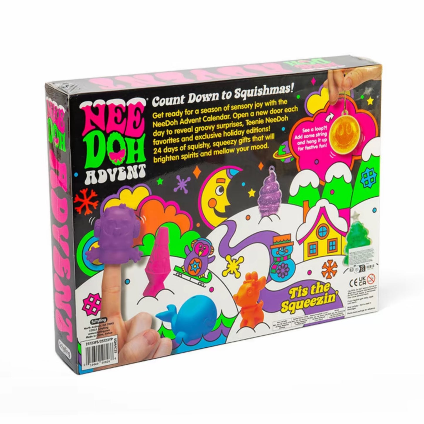 Needoh Advent Calendar 2025 - Fidget Toy
