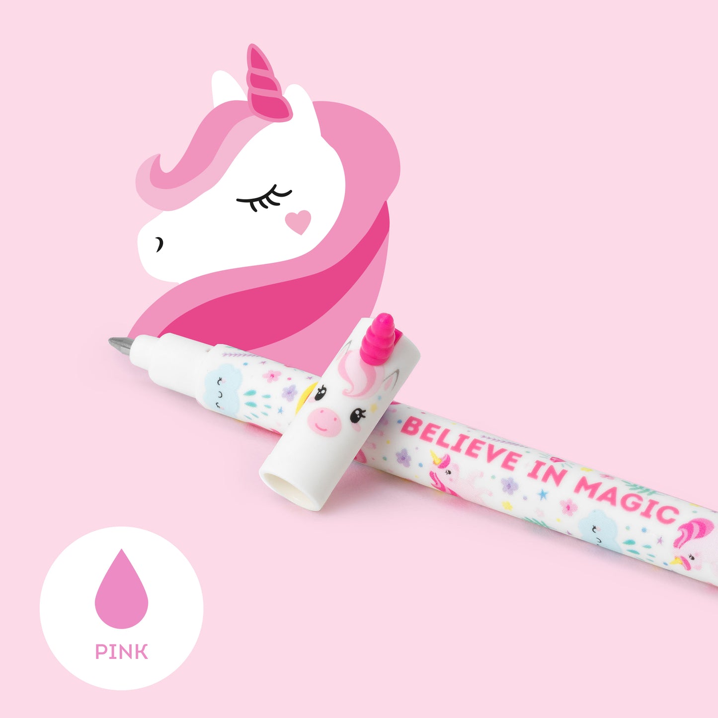 Legami Erasable Gel Pen Kawaii Cute -  Heat-Sensitive Ink