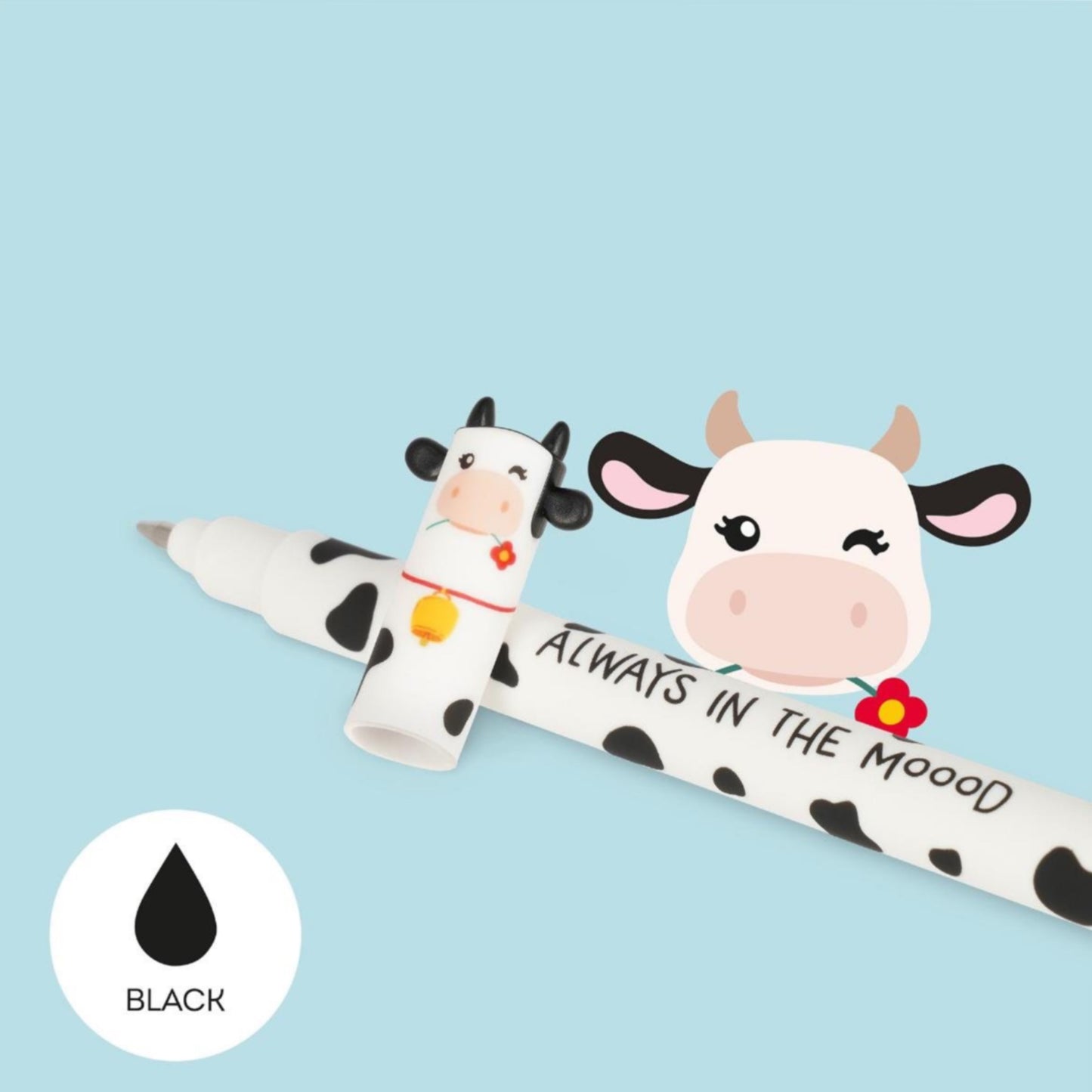 Legami Set Of 4 Erasable Gel Pens - Farm Sweet Farm Animals