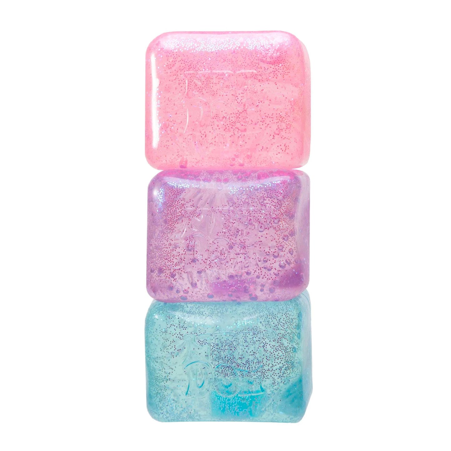 Needoh Glitter & Glow Nice Cube Sensory Fidget Toy